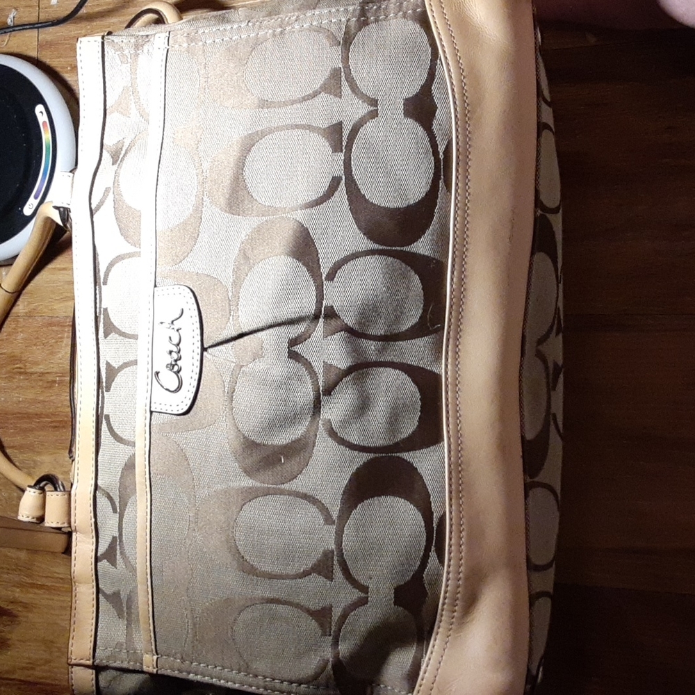 Signature C handbag coach - Picture 2 of 11